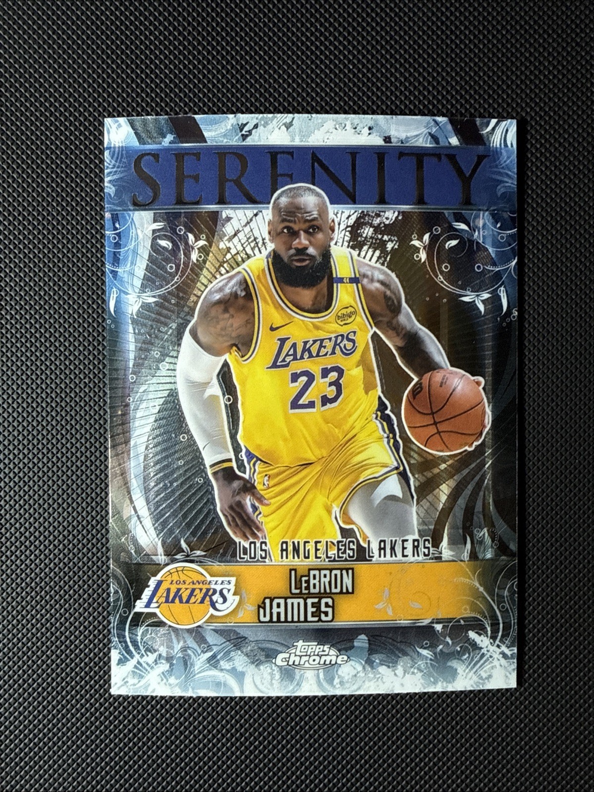 LeBRON JAMES Serenity 2025-26 Topps Chrome #SY-2 Los Angeles Lakers