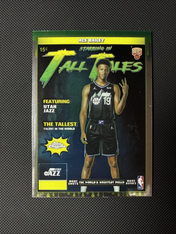 2025-26 Topps Chrome Basketball Ace Bailey Tall Tales Rookie
