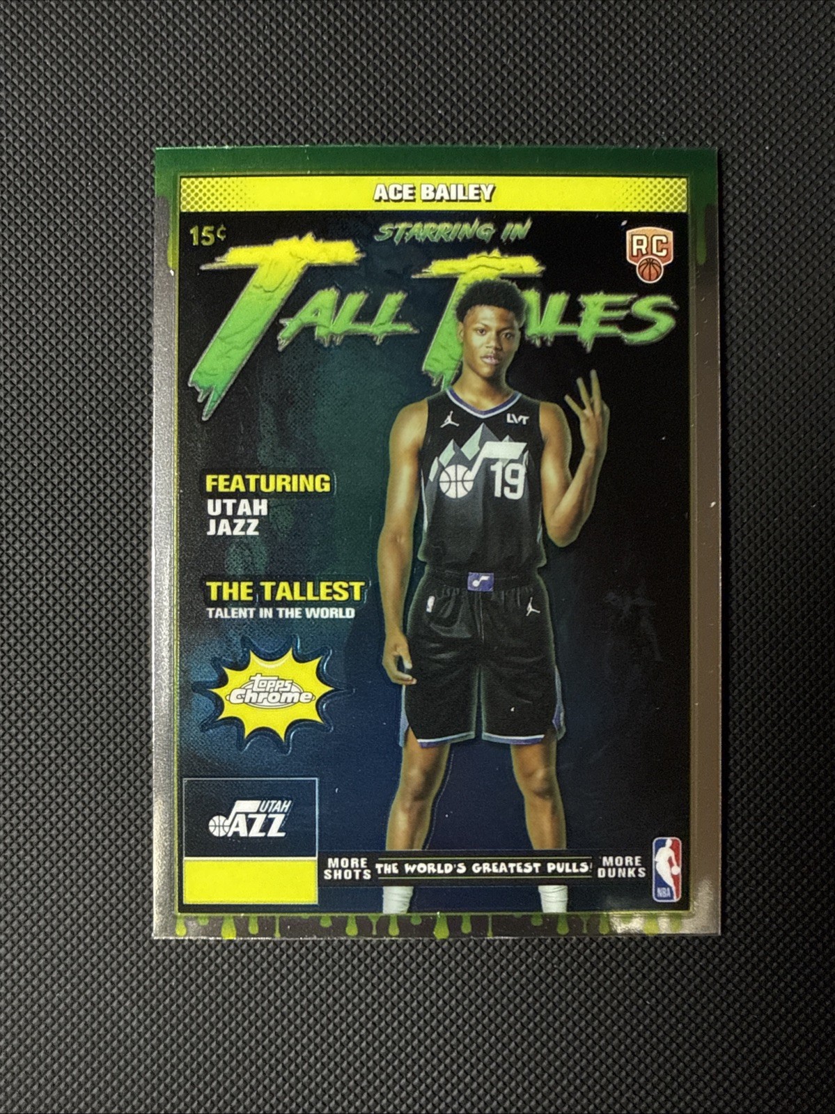 2025-26 Topps Chrome Basketball Ace Bailey Tall Tales Rookie