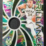2023-24 Giannis Antetokounmpo Panini Spectra Brilliance Game Worn Patch /99