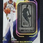 2022-23 Panini Impeccable Tyrese Haliburton #23 NBA Logoman 1 Oz Silver Bar /20