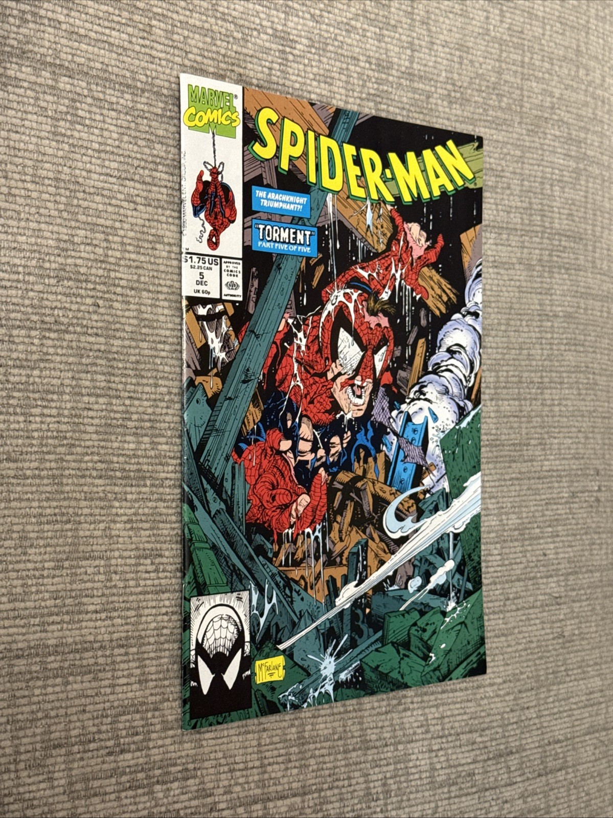 Spider-Man #5 Marvel Comics Todd McFarlane NM+